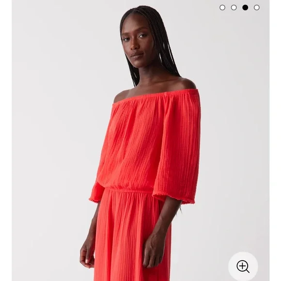 Women’s Michael Stars Isabel Convertible Gauze Top Size S - Picture 4 of 9